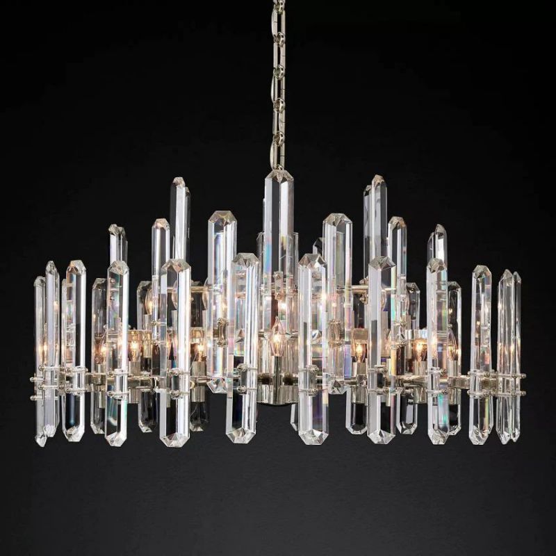 Kikumaru Round Chandelier 36"