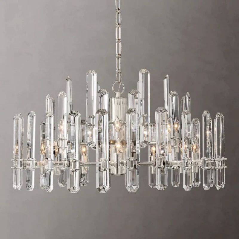 Kikumaru Round Chandelier 36"