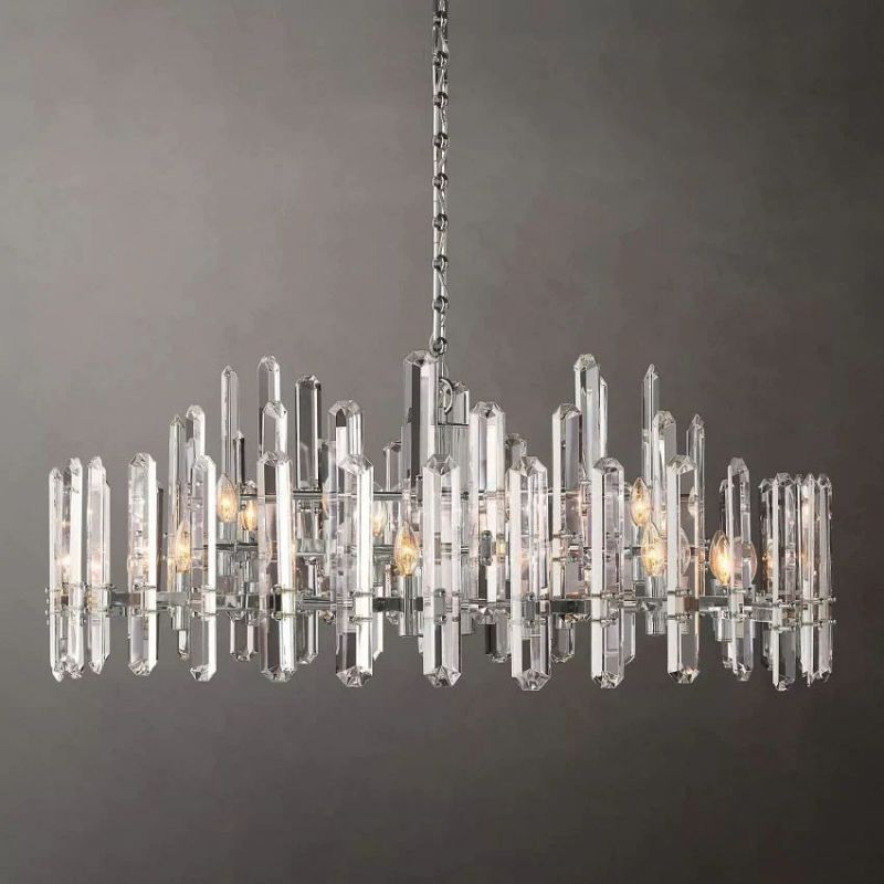 Kikumaru Round Chandelier 48"