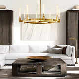 Kira Round Chandelier 72"