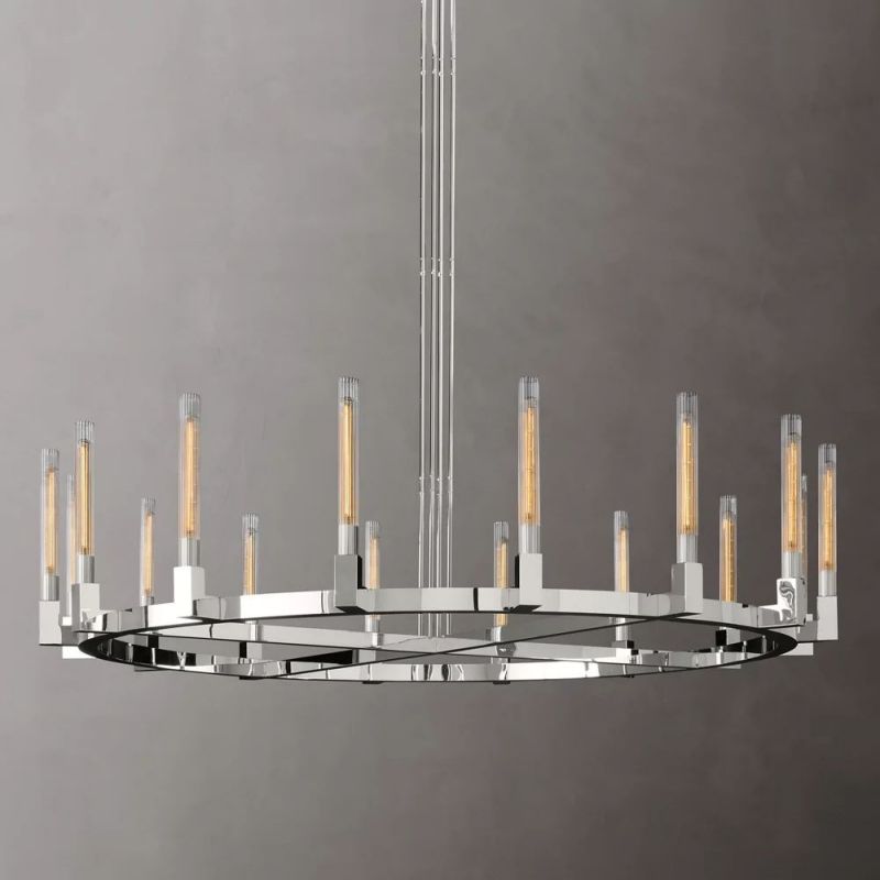 Kira Round Chandelier 72"