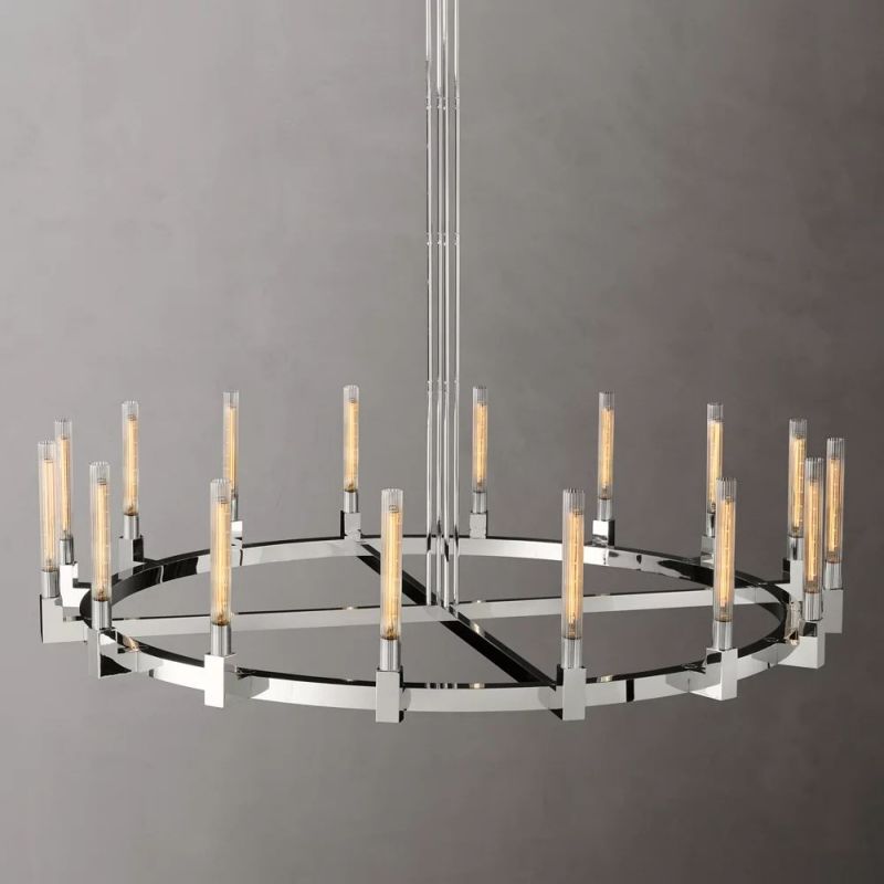 Kira Round Chandelier 72"