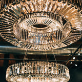 Lito Round Crystals Chandelier