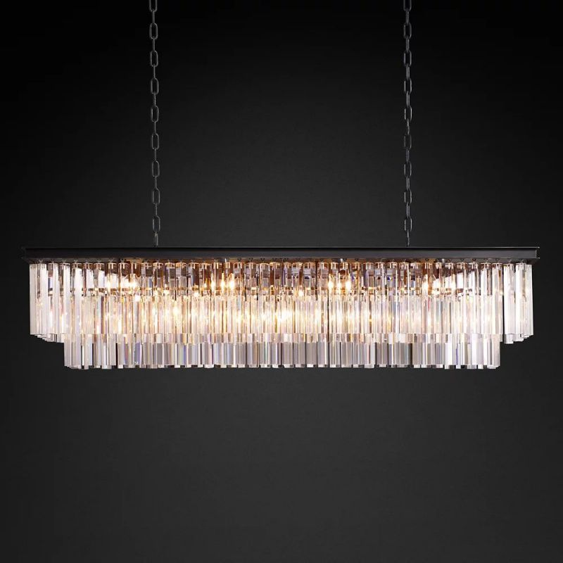 Leonor Rectangular Chandelier 59“