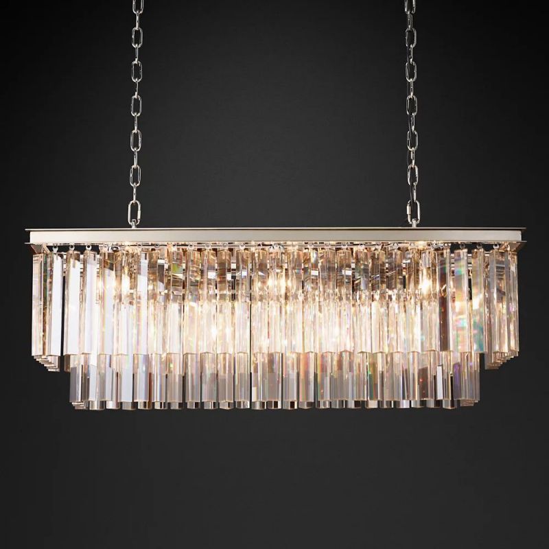 Leonor Rectangular Chandelier 40“