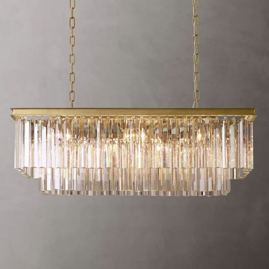 Leonor Rectangular Chandelier 40“