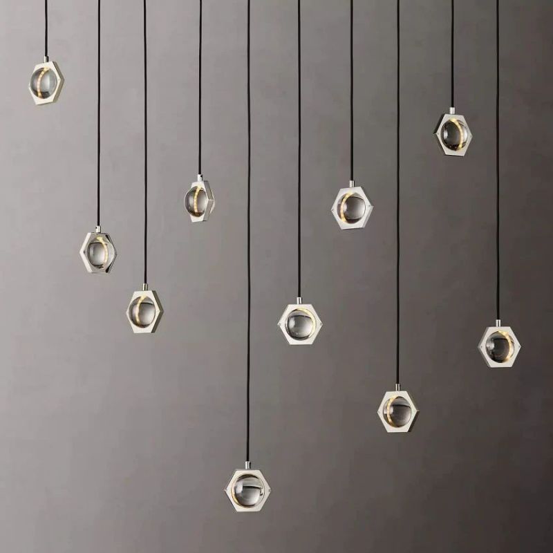 Liam Linear Chandelier 54"