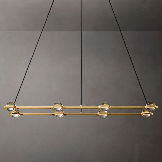 Liam Rectangular Chandelier 54"