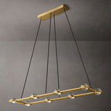 Liam Rectangular Chandelier 54"