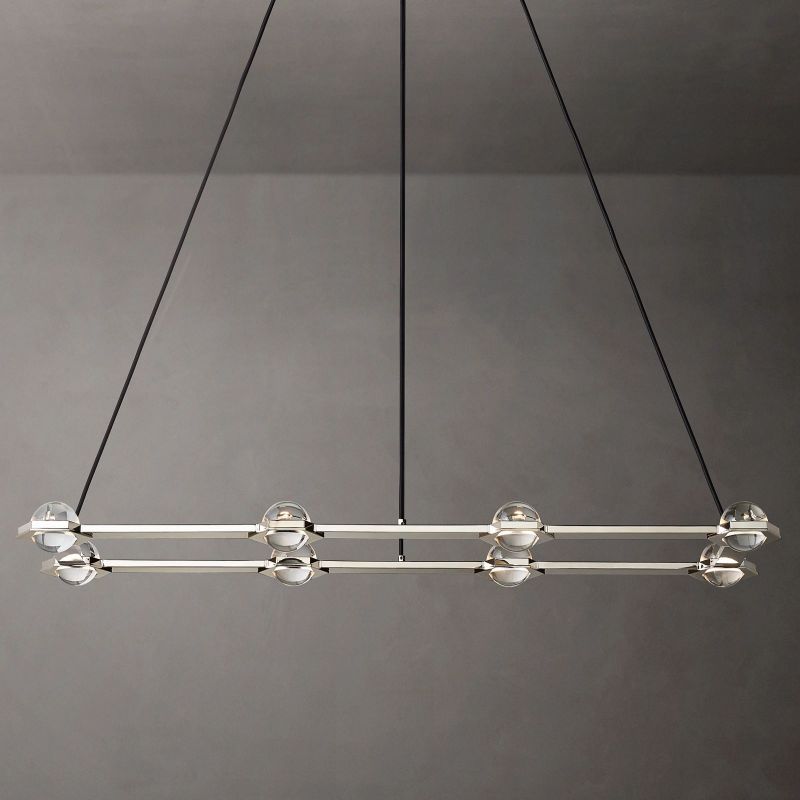 Liam Rectangular Chandelier 54"