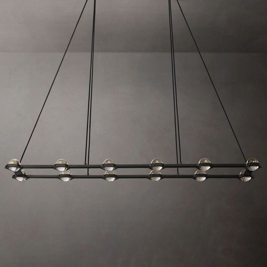 Liam Rectangular Chandelier 72"