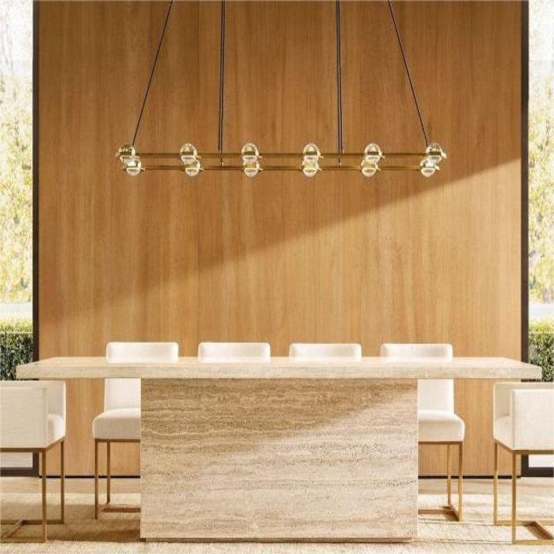 Liam Rectangular Chandelier 72"