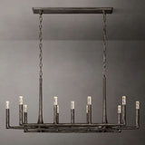 Logan Forged Linear Chandelier 54"