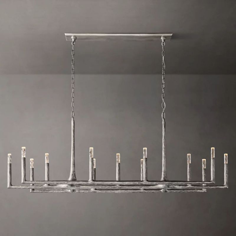 Logan Forged Linear Chandelier 72"