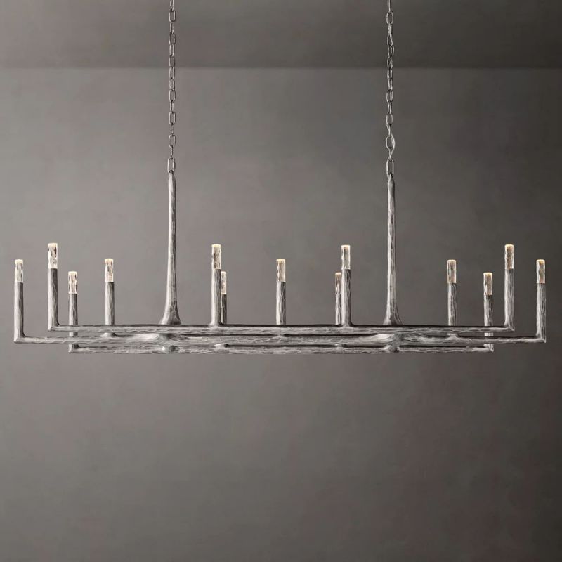 Logan Forged Linear Chandelier 72"