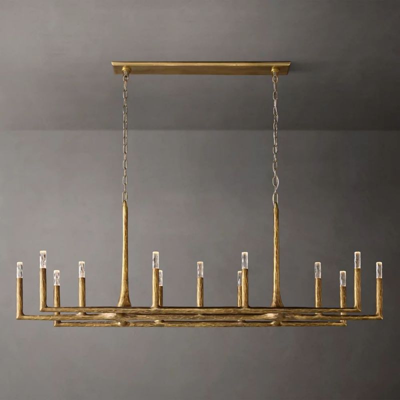 Logan Forged Linear Chandelier 72"