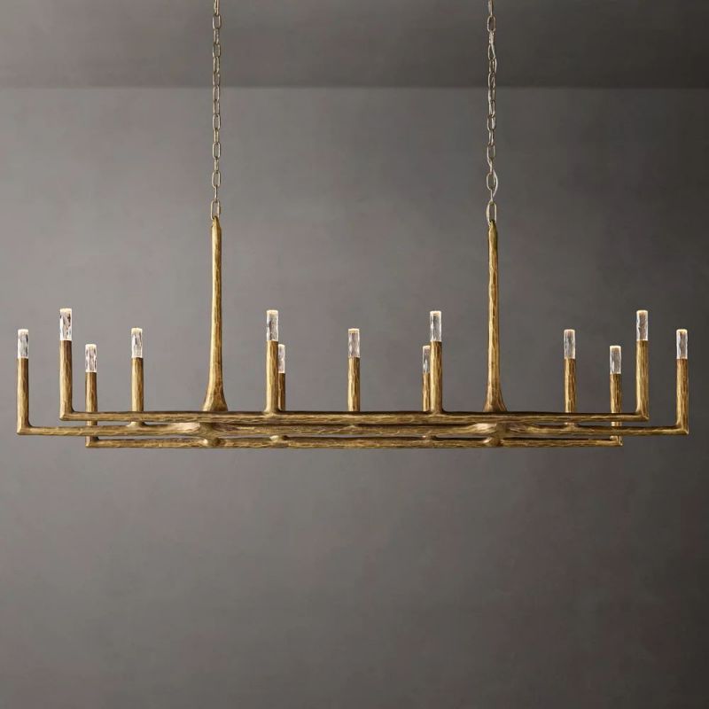 Logan Forged Linear Chandelier 72"