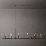 Logan Forged Linear Chandelier 96"