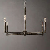 Logan Forged Round Chandelier 36"