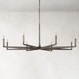 Logan Forged Round Chandelier 72"