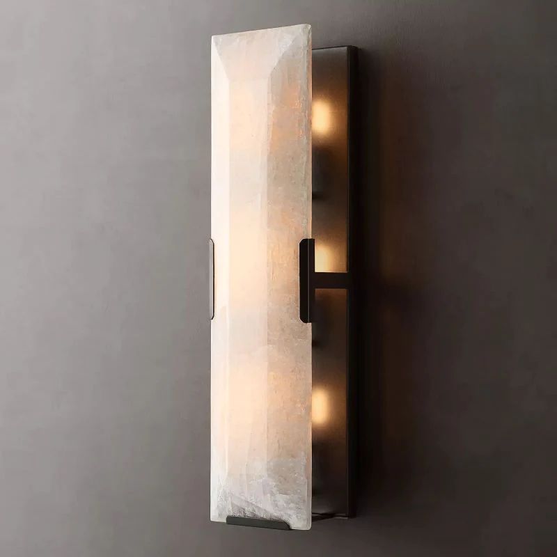 Multicolor Calcite Linear Sconce 31"H