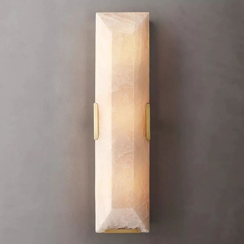 Multicolor Calcite Linear Sconce 31"H