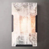 Multicolor Calcite Sconce 10"H