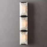 Multicolor  Calcite Triple Sconce 31"H