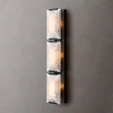 Multicolor  Calcite Triple Sconce 31"H