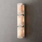 Multicolor  Calcite Triple Sconce 31"H