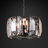 Multicolor Crystal Round Chandelier 19"