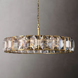 Multicolor Crystal Round Chandelier 60"