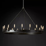 Nadec Vintage Filament Round Chandelier