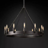 Nadec Vintage Filament Round Chandelier