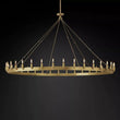 Nadec Vintage Filament Round Chandelier