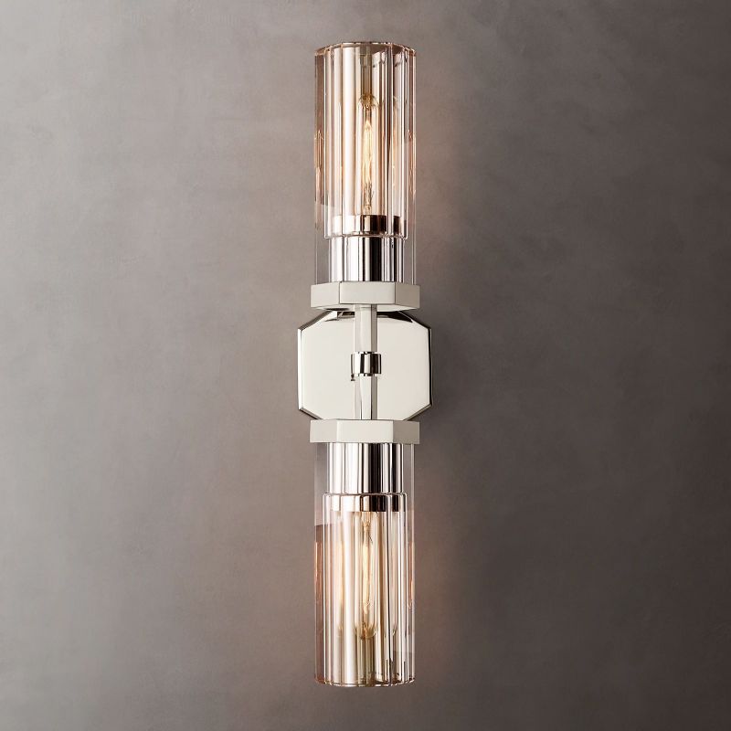 Noah Hexagonal Linear Sconce 20"W