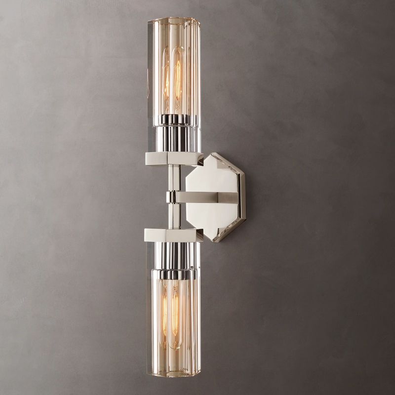 Noah Hexagonal Linear Sconce 20"W