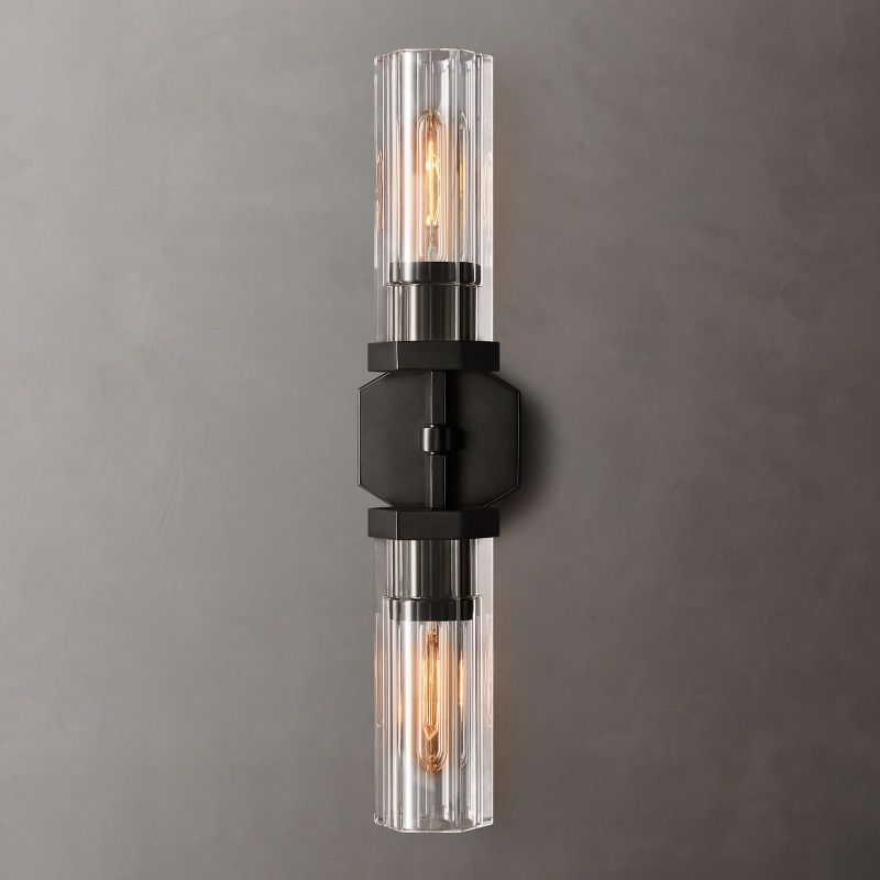 Noah Hexagonal Linear Sconce 20"W