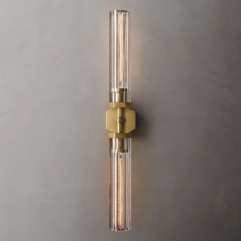 Noah Hexagonal Linear Sconce 31"W