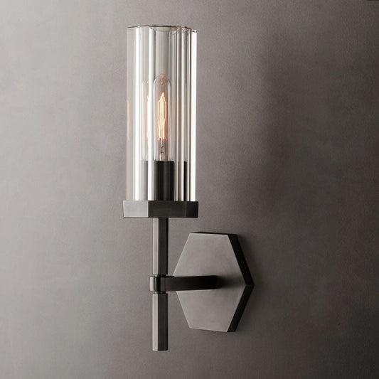 Noah Hexagonal Sconce 14"H