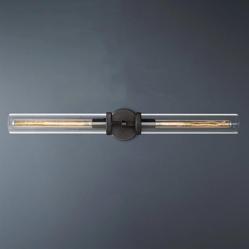 Noah Knurled Grand Linear Sconce