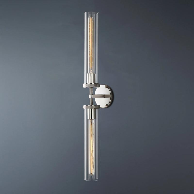 Noah Knurled Grand Linear Sconce