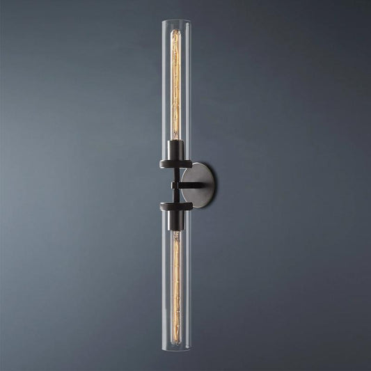 Noah Knurled Grand Linear Sconce