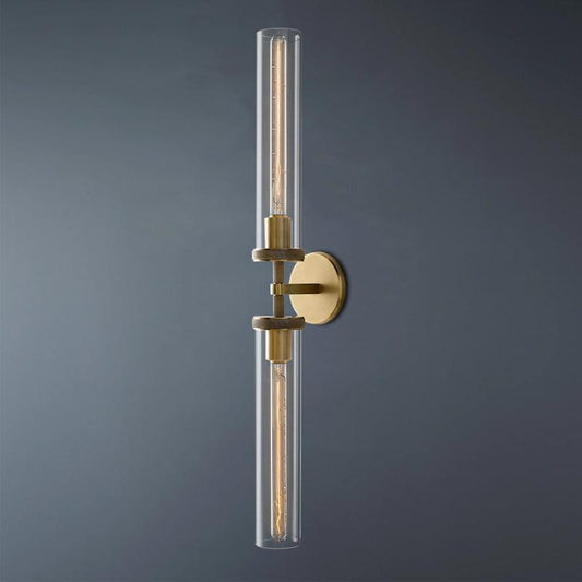 Noah Knurled Grand Linear Sconce