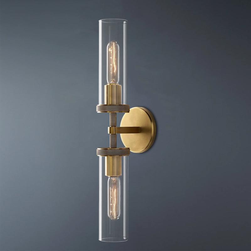 Noah Knurled Linear Sconce 20"W