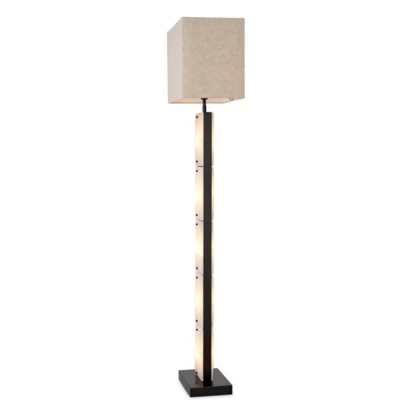 Valorlamps Odin Floor Lamp, Matte Black Finish