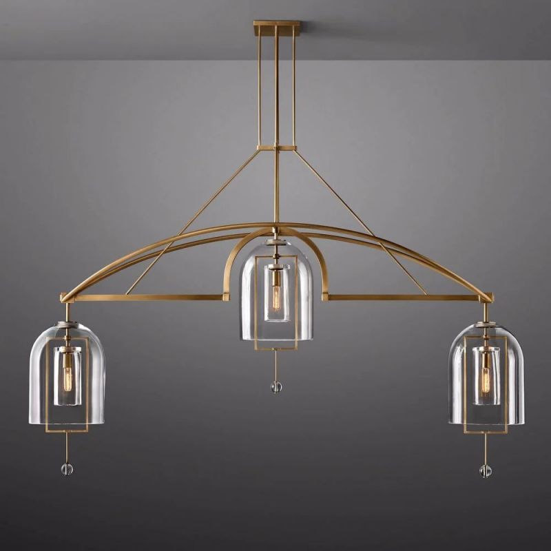 Ondell Linear Chandelier 85"