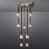 Pearl Rectangle Chandelier 36"