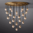 Pearl Round Chandelier 48"