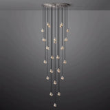 Pearl Round Chandelier 48"